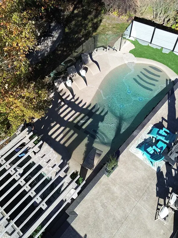 Natural swimming pool design Ontario