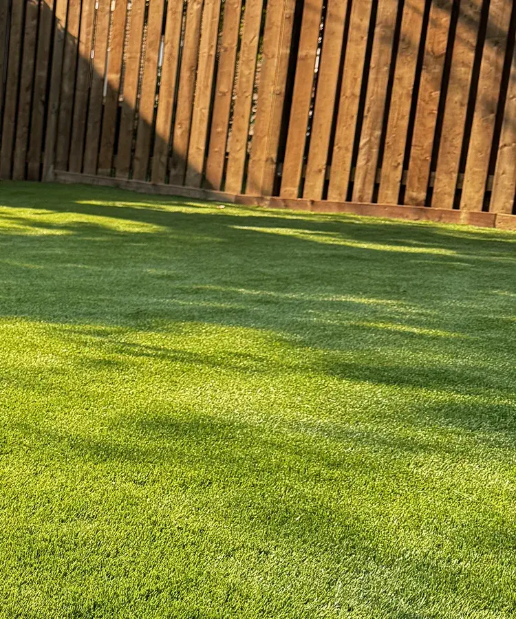 Residential pet-friendly turf installation Ontario