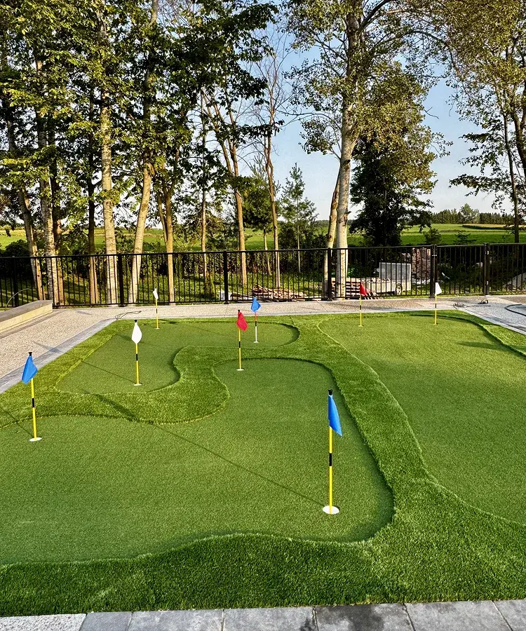 School playground artificial turf installation Ontario