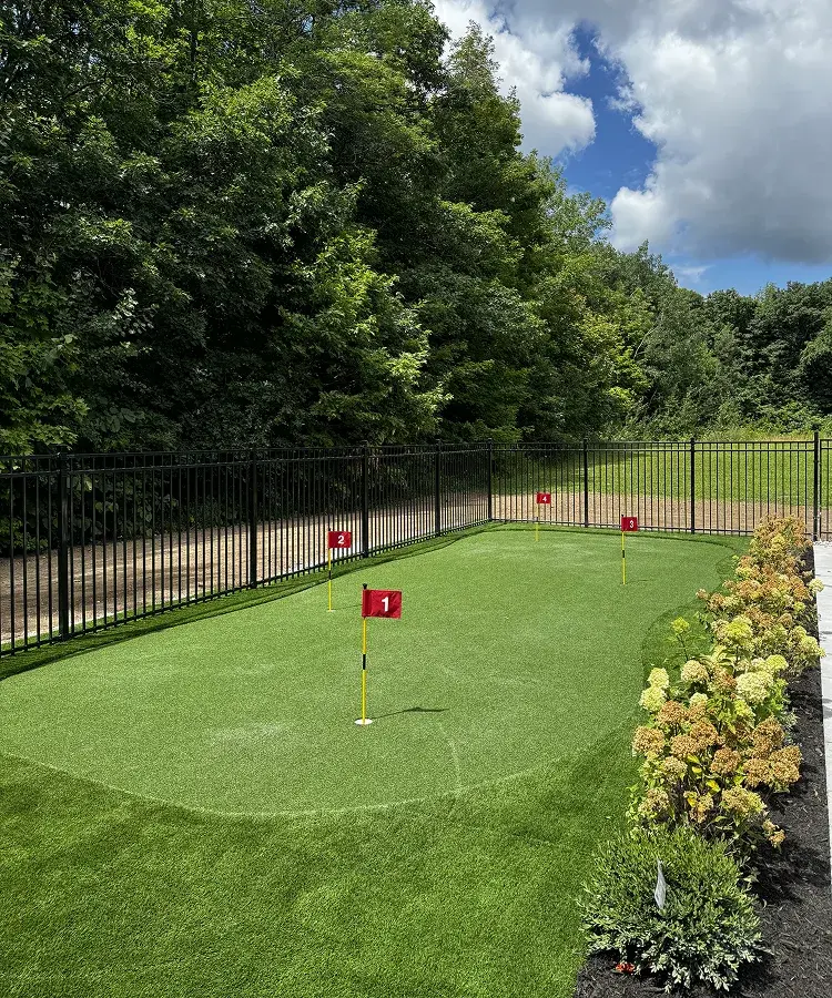 Playground artificial turf vs natural grass Ontario