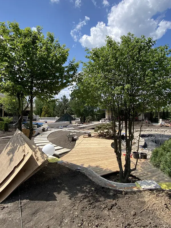 Backyard water feature Ontario
