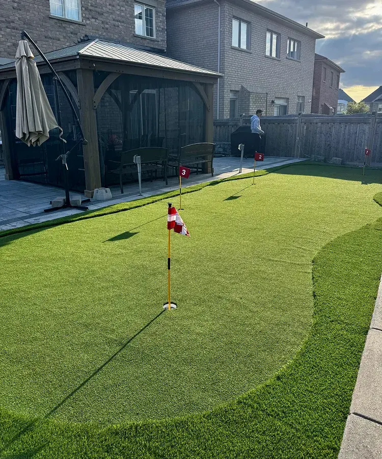 Artificial turf vs natural grass sports field Ontario